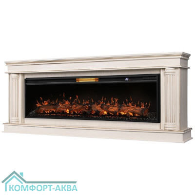 Портал Firelight Olympia 60, слоновая кость с золотой патиной