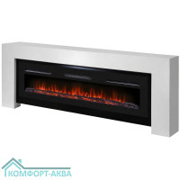 Портал Firelight Suprema Long белый, черный