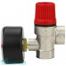 Клапан предохранительный VARMEGA 1/2" ВР-ВР, 6 бар, мембранный, с манометром, VM16617