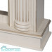 Каминокомплект: Очаг Royal Thermo Aurora RTFP/P-AR60LS, портал Olympia 60 сл. кость с зол. патиной