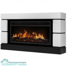 Каминокомплект: Очаг Electrolux EFP/P-3620LS, портал Moderno 42/40/36, белый