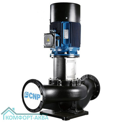 Насос циркуляционный CNP TD 40-36G/2, 5,5 кВт, 3х380В, 50 Гц, чугун, 12 бар