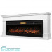 Каминокомплект: Очаг Royal Thermo Aurora RTFP/P-AR60LS, портал California 60 W, белый