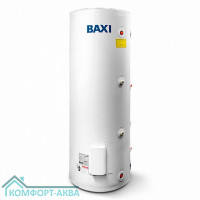 Бойлер косвенного нагрева BAXI UBC 300 напольный, одиночный змеевик, с боковым подключением