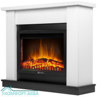Каминокомплект Firelight: Очаг EFP/P-2520LS N , портал Canto 25 белый