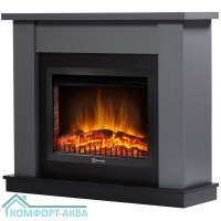 Каминокомплект:Очаг Electrolux EFP/P-2720RLS, портал Canto 25 графит