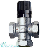 Смеситель термостатический 1" ВР, t max 95 C FAR