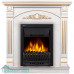Портал Firelight Barocco Classic шпон белый дуб с золотой патиной