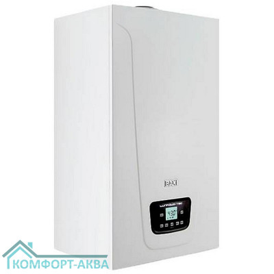 Котел газовый BAXI LUNA DUO-TEC E 28 конденс., настенный, 2 конт., закр.кам.сгор.