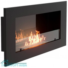 Каминокомплект:Биокамин Firelight BFP/W-110+Набор керамических камней М, черные