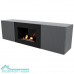 Тумба с биокамином Firelight BFP/P-1400L графит