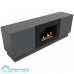 Тумба с биокамином Firelight BFP/P-1400L графит