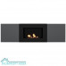 Тумба с биокамином Firelight BFP/P-1400L графит