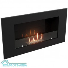 Каминокомплект:Биокамин Firelight BFP/W-90+Набор керамических камней М, черные