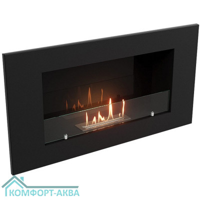 Каминокомплект:Биокамин Firelight BFP/W-90+Набор керамических камней М, черные