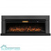 Каминокомплект: Очаг Royal Thermo Aurora RTFP/P-AR60LS, портал Lindos 60 G, графит