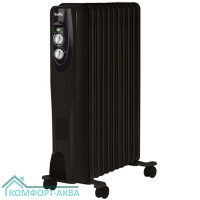 Масляный радиатор Ballu Classic black BOH/CL-11BRN 2200 (11 секций)