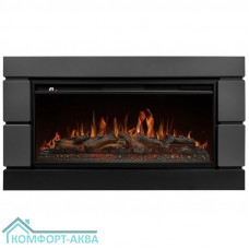 Каминокомплект: Очаг Royal Thermo Aurora RTFP/P-AR40LS, портал Moderno 42/40/36, графит