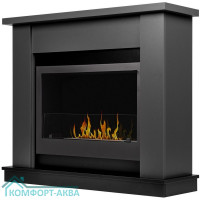 Каминокомплект:Биокамин Firelight BFP/P-3020+Canto Long графит, черный