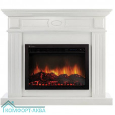 Каминокомплект: Очаг Electrolux EFP/P-3020LS, портал Bianco 30 белый