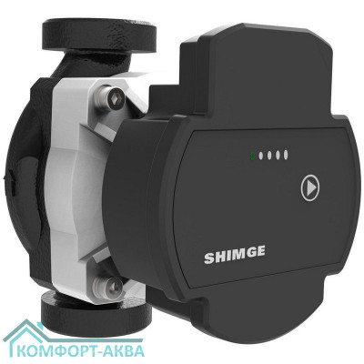 Насос циркуляционный SHIMGE APE 25-4-180 (1х220В, 25Вт), с гайками, L180