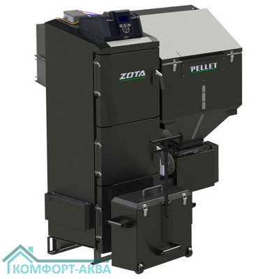 Котел пеллетный ZOTA Pellet Black 21кВт 2R-300 автоматический. комплект