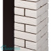 Портал Firelight Bricks Classic камень бежевый, шпон темный дуб