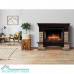 Портал Firelight Forte Wood 25 камень коричневый, шпон темный дуб