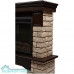 Портал Firelight Forte Wood 25 камень коричневый, шпон темный дуб