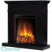 Портал Firelight Bianco 30 черная эмаль