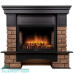 Портал Firelight Forte Wood 25 камень темный, шпон венге