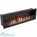 Каминокомплект:Биокамин Firelight BFP/P-1015 XS+набор керамических дров сосна
