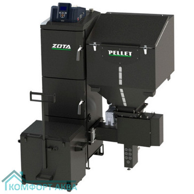 Котел пеллетный ZOTA Pellet Black 16кВт 2R-300 комплект