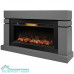 Каминокомплект: Очаг Royal Thermo Aurora RTFP/P-AR40LS, портал Lindos 42/40/36, светло-серый, р/в