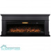 Каминокомплект: Очаг Royal Thermo Aurora RTFP/P-AR60LS, портал California 60 G, графит