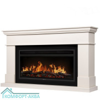 Каминокомплект: Очаг Electrolux EFP/P-4220LS, портал California 42/40/36, молочный