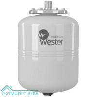 Бак мембранный Wester Premium для ГВС и гелиосистем 24л 12 бар (к/ф из нерж.), WDV24P