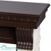 Каминокомплект: Очаг Royal Thermo Aurora RTFP/P-AR60LS, портал Michigan 60, камень мол., шп. тем.дуб