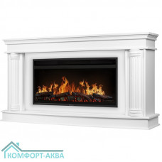 Каминокомплект: Очаг Electrolux EFP/P-4220LS, портал Olympia 42/40/36, белый