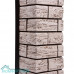 Портал Firelight Bricks Wood Classic камень коричневый, шпон темный дуб