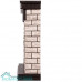 Портал Firelight Bricks Wood Classic камень коричневый, шпон темный дуб