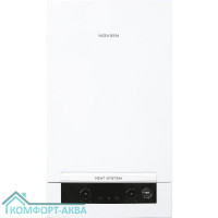 Котел газовый Navien Heat System NGB210 - 20H настенный, 1 конт., закр.кам.сгор.