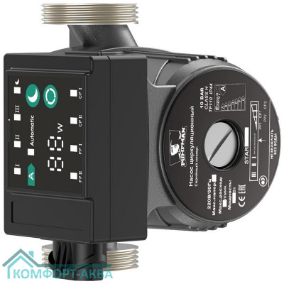Насос циркуляционный PUMPMAN STAR 25/6A-130
