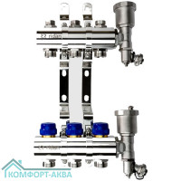 Комплект коллекторов РИДАН FHF-4R set коллектор+кроншт+торц.секц