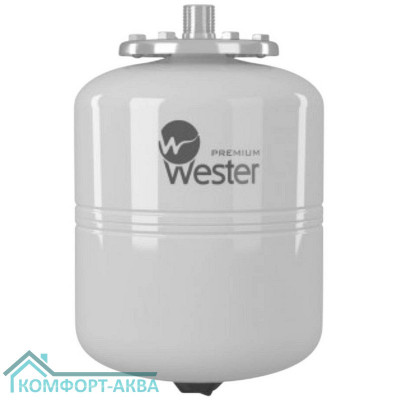 Бак мембранный Wester Premium для ГВС и гелиосистем 35л 12 бар (к/ф из нерж.), WDV35P