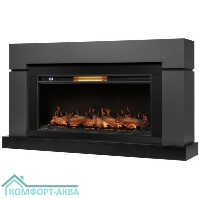 Каминокомплект: Очаг Royal Thermo Aurora RTFP/P-AR40LS, портал Lindos 42/40/36, графит