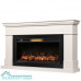 Каминокомплект: Очаг Royal Thermo Aurora RTFP/P-AR40LS, портал California 42/40/36, молочный