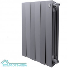 Радиатор Royal Thermo PianoForte 500 Silver Satin - 6 секц.