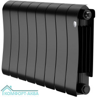 Радиатор биметаллический Royal Thermo Infinity 300 Noir Sable - 8 секц.