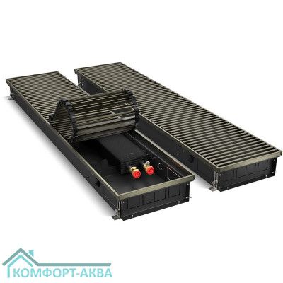 Конвектор внутрипольный Royal Thermo ATRIUM-90/250/2900-DG-U-DB